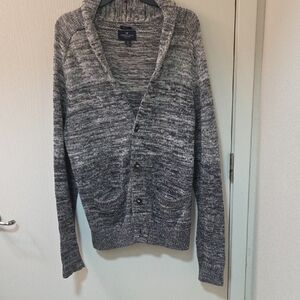 American Eagle Outfitters Gray Knit Cardigan